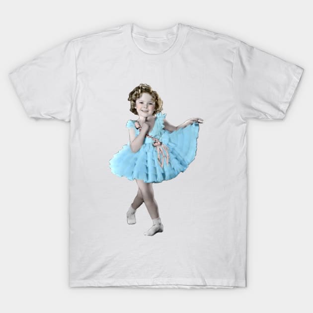 Shirley Temple Frills T-Shirt by RetroSalt